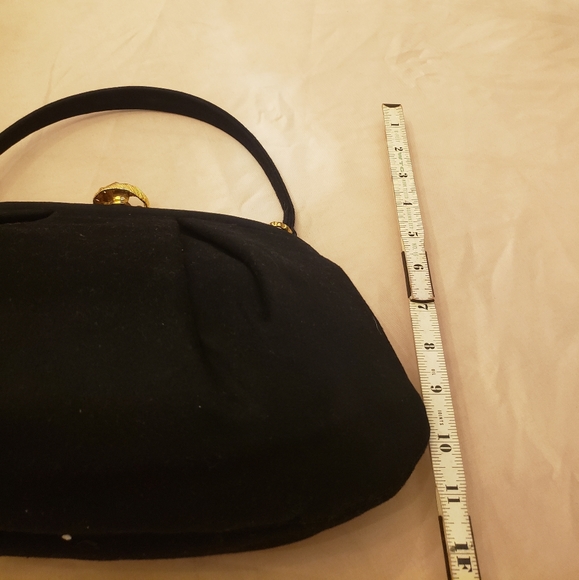 Vintage Malama Wool Handbag With Attached Coin Purse - Picture 13 of 13